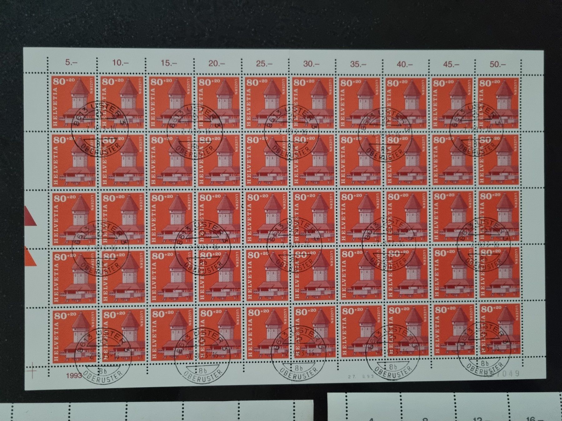 Tous les timbres: diverse CH  Bogen mit ET Stempel : KP 365.-- – D'occasion à Gümligen par Geniusbuy 1