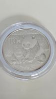 Seltener Panda 10 Yuan Silber 1 oz 2012 Münze China.