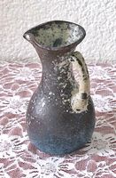 Vase bläulich/dunkellila Perlmutt