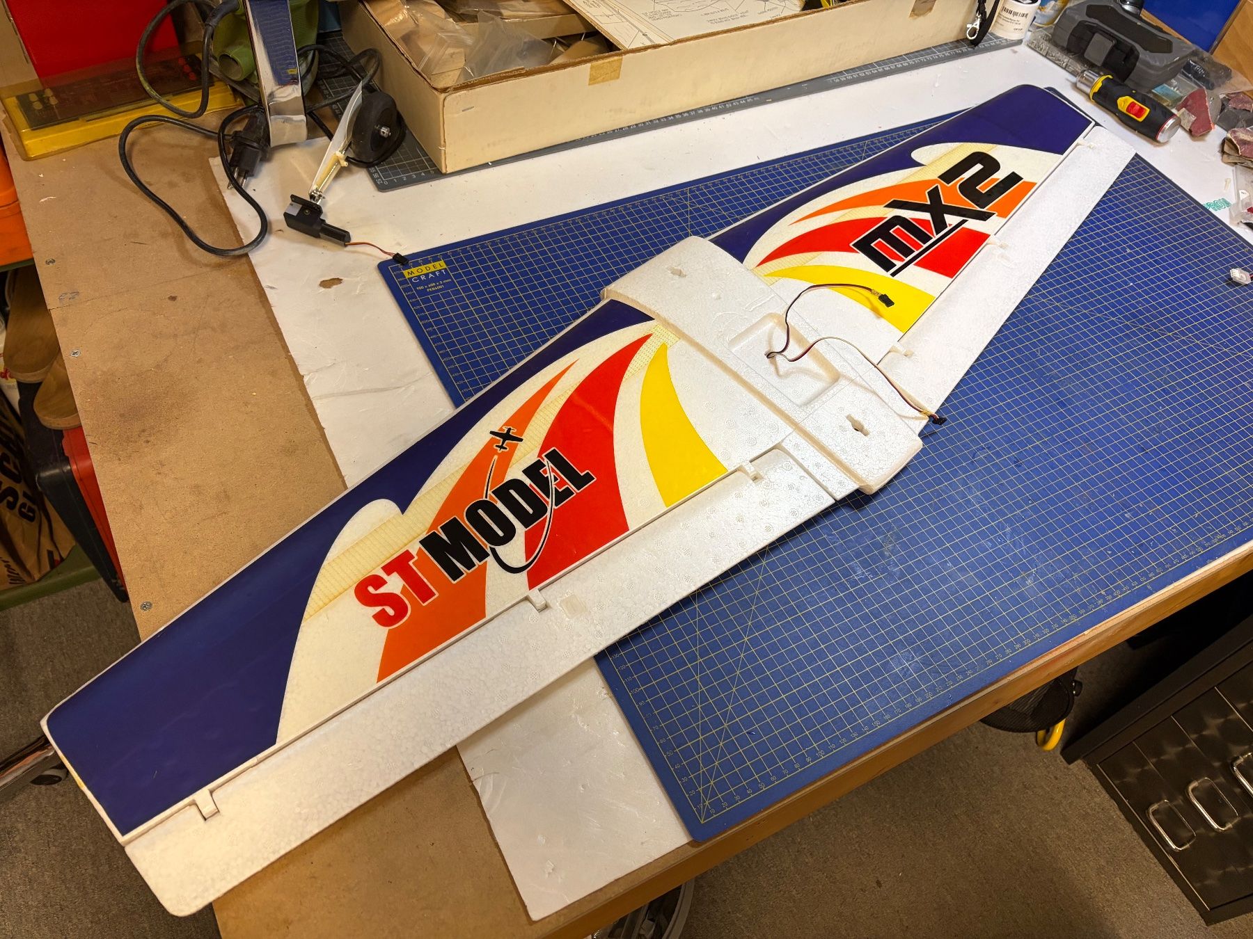 RC Modellbau: StModel MX2 Modellflugzeug Flügel – Gebraucht aus Glattbrugg von Olio7