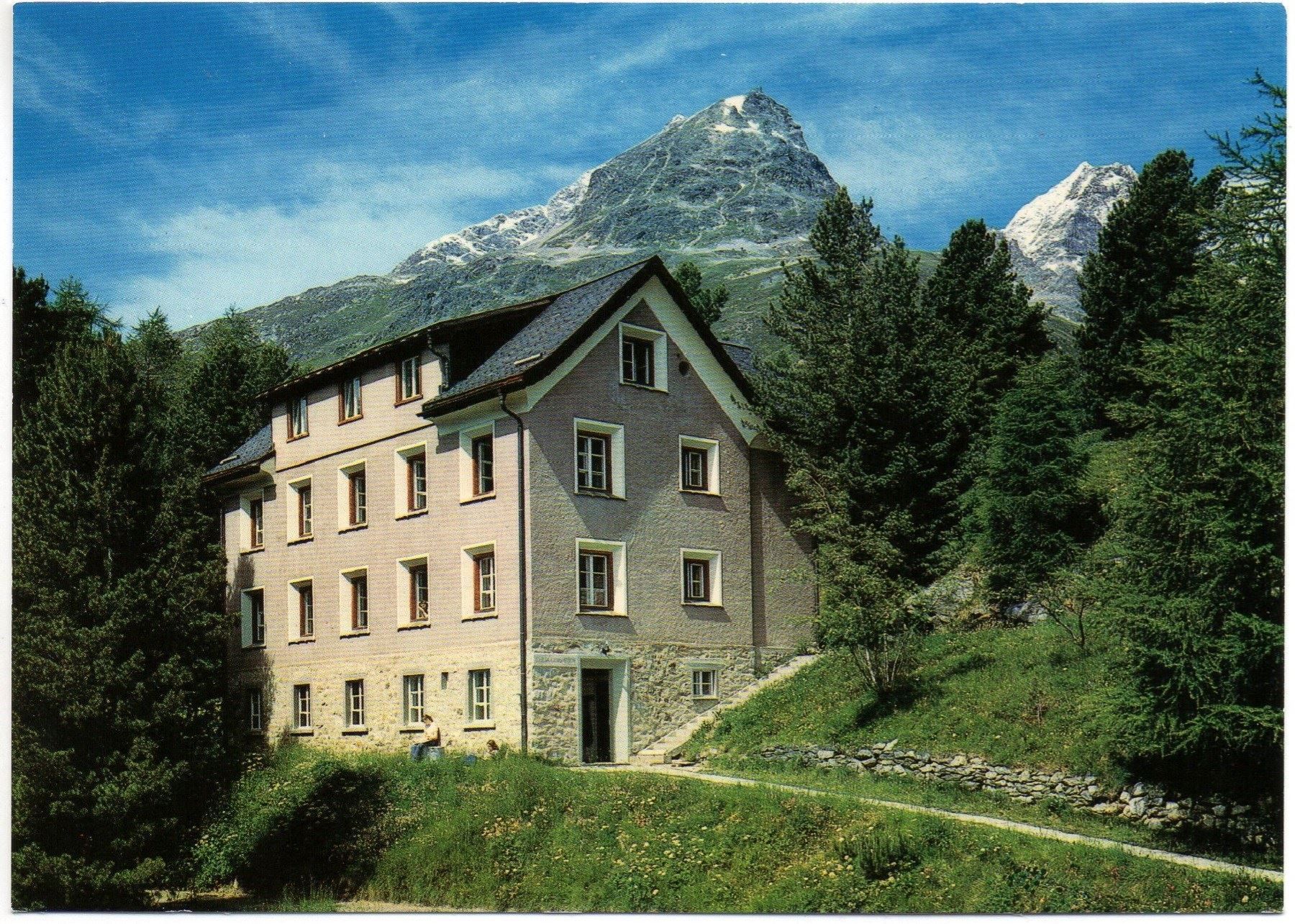 Ansichtskarten: ST. MORITZ Randolins, Chesa Corvatsch – Neu (gemäss Beschreibung) aus Jona von philajona