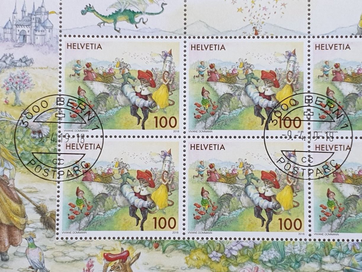Alle Briefmarken: (690) Sondermarken «Märchen» 2018 – Gebraucht aus Schwarzhäusern von Inot3 1
