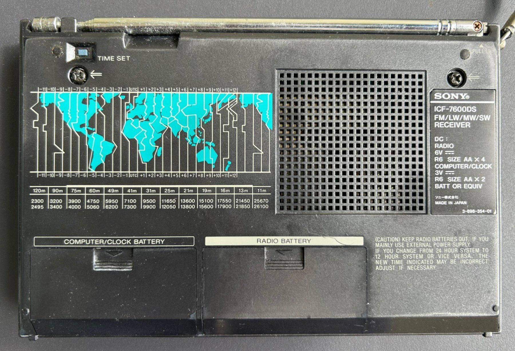 Sony Radio: Sony ICF-7600DS Weltempfänger – Usato da St. Gallen venduto da medamil 1