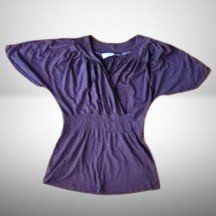 💜👚 Stylisches "YESSICA" T-Shirt in Dunkelviolett 👚💫