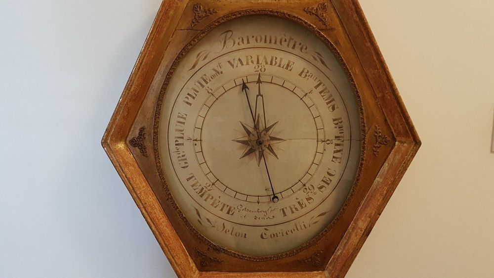 Autres appareils anciens: Antikes Barometer/Thermometer aus der Empire-Periode – D'occasion à Zug par HarryholschonmaldenW 2