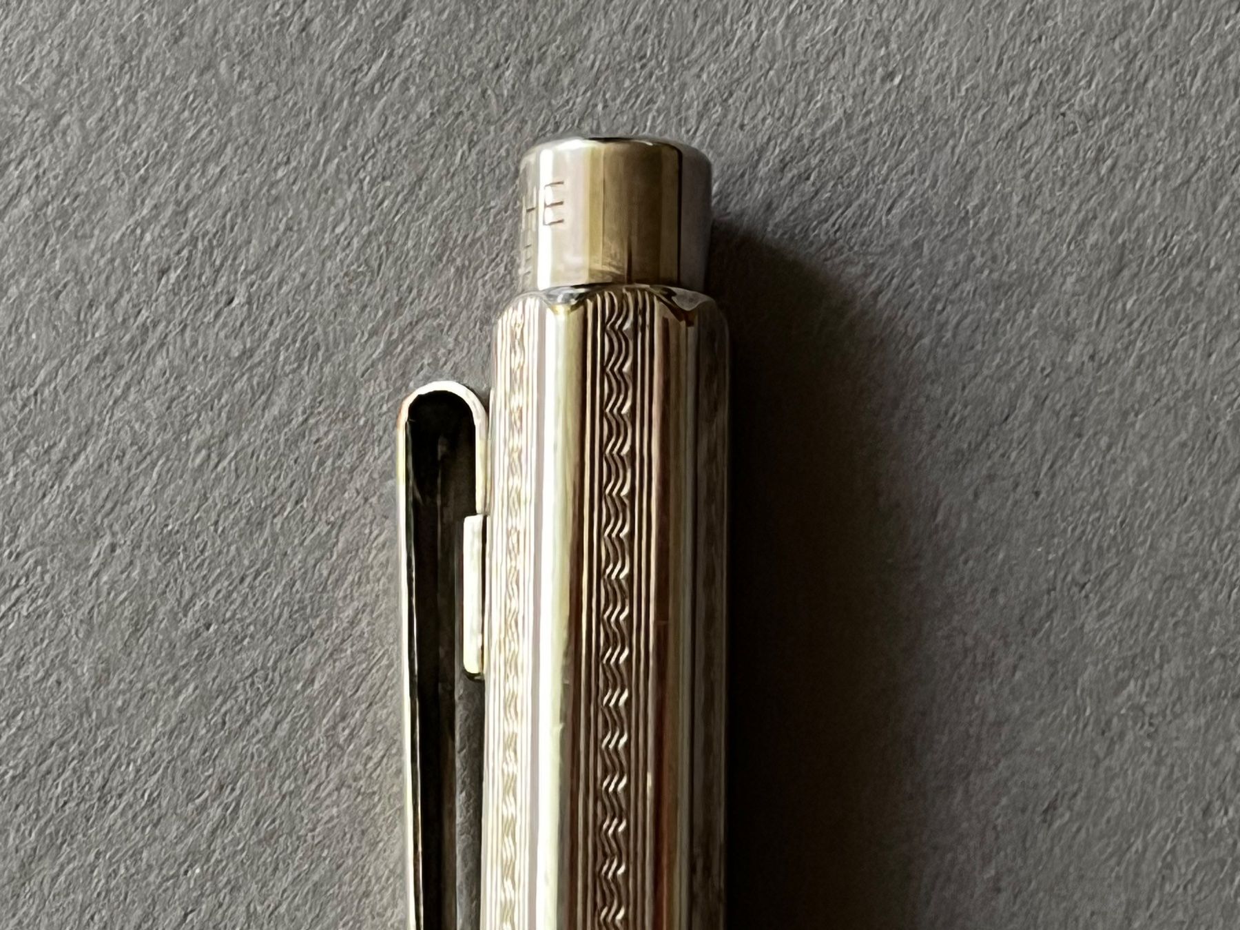 Caran D'Ache Matite, matite colorate & gessi: Caran d’Ache Ecridor Minenhalter "Welle" versilbert ck – Usato da Zürich venduto da FV.vintage 3