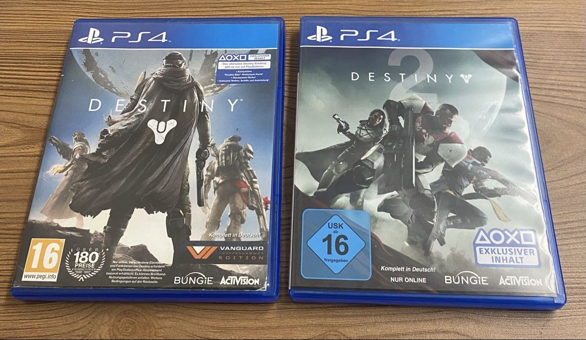 Giochi: 2 PS4 Spiele: Destiny + Destiny 2 – Usato da Riehen venduto da NJPala