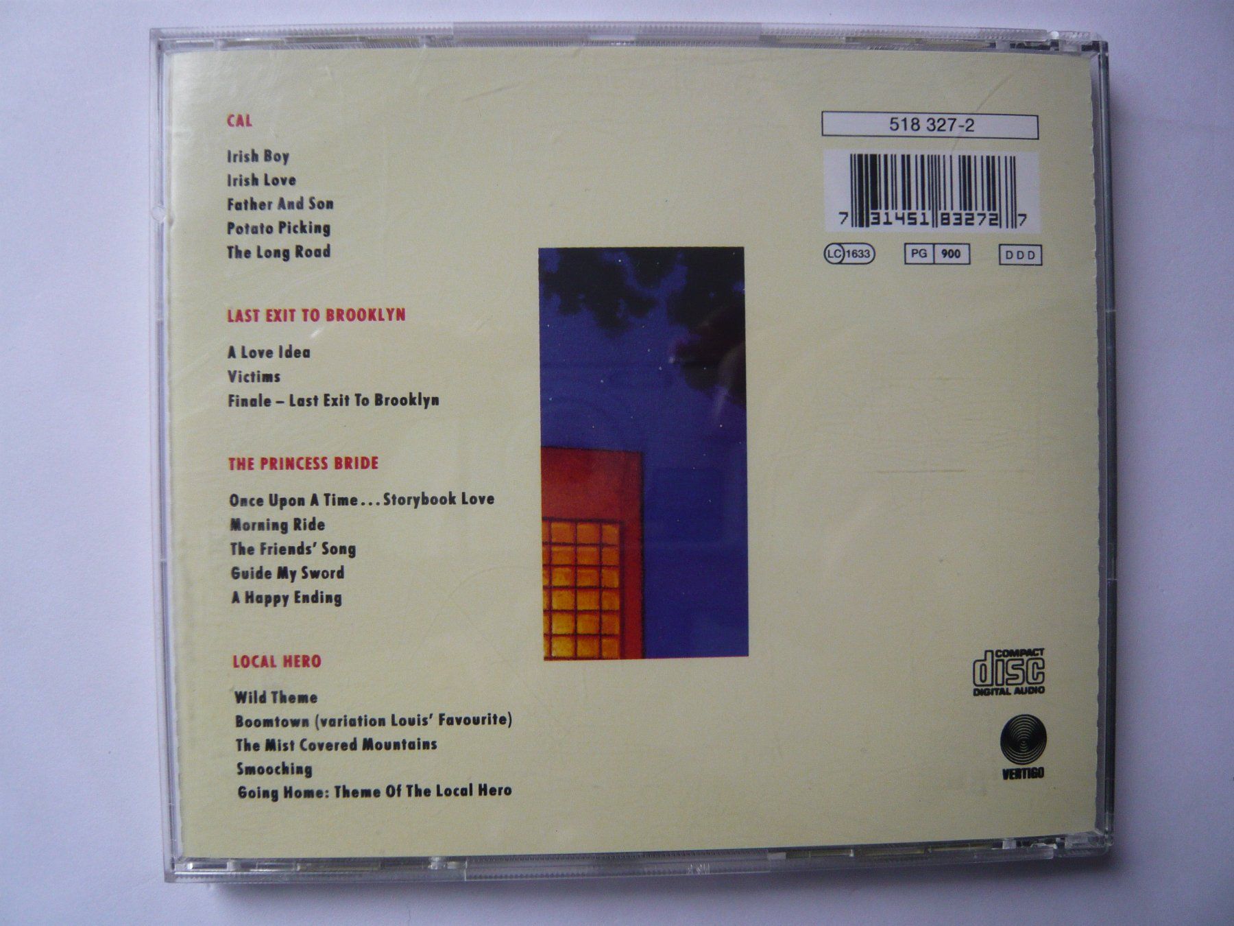 CD: MARK KNOPFLER SCREENPLAYING – Usato da Winterthur venduto da Cajun 1
