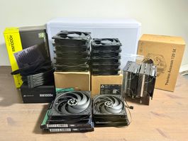 Lian Li DAN A3 mATX + Corsair RM1000e + CPU Kühler + Lüfter