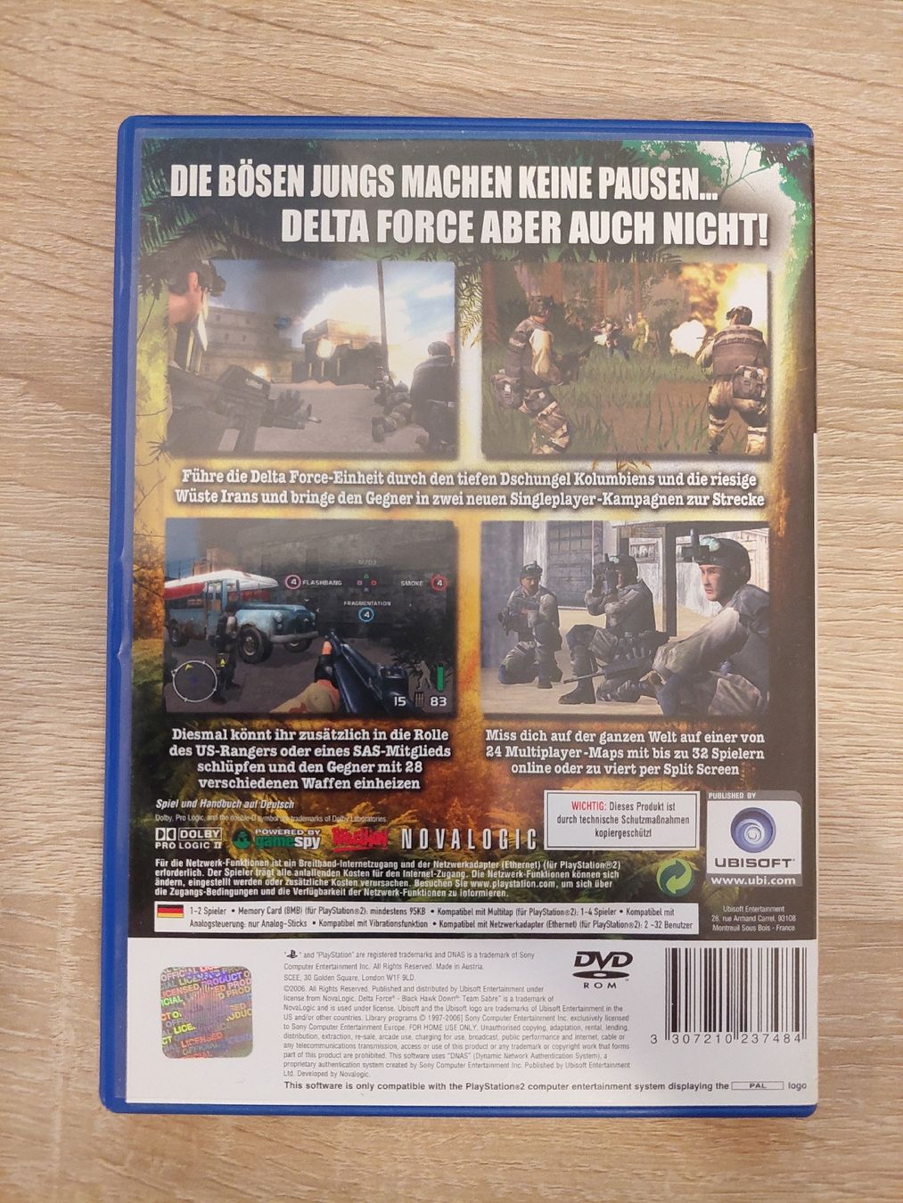 Sony Giochi: Delta Force Black Hawk Down Team Sabre Playstation 2 – Usato da Stansstad venduto da Mazzane 2
