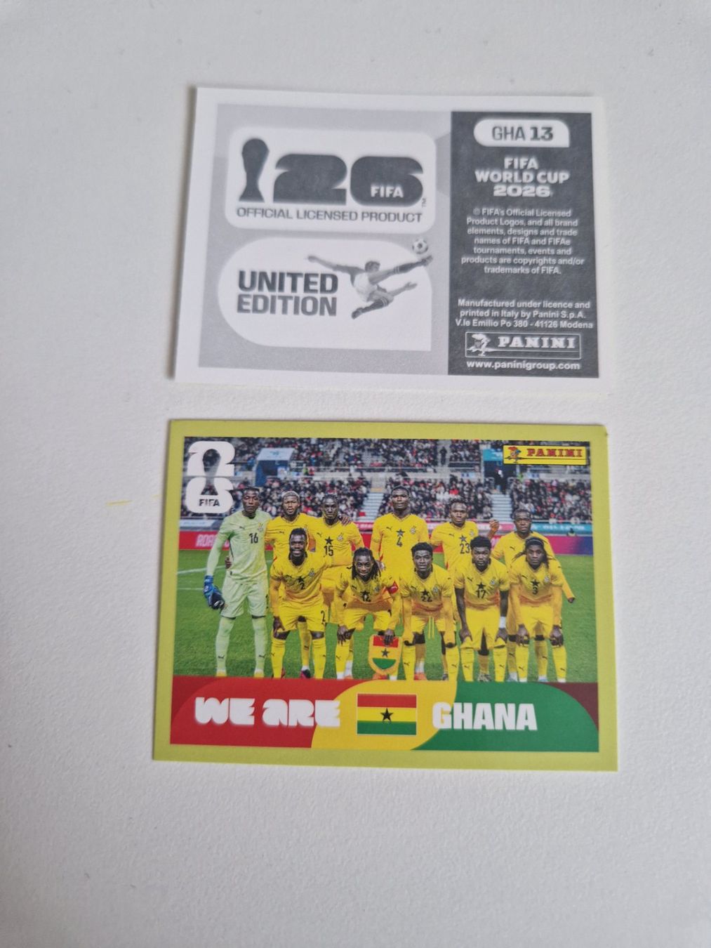 Panini Cartes à collectionner: Panini Sticker GHA13 – Neuf (Voir description) à Stüsslingen par white_angel86