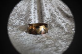 Vintage Armreifen m.verschiedenen Metallarten,Durchmesse 7cm