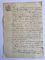 Immobilienkaufvertrag 1850 - Acte de vente immobilière 1850