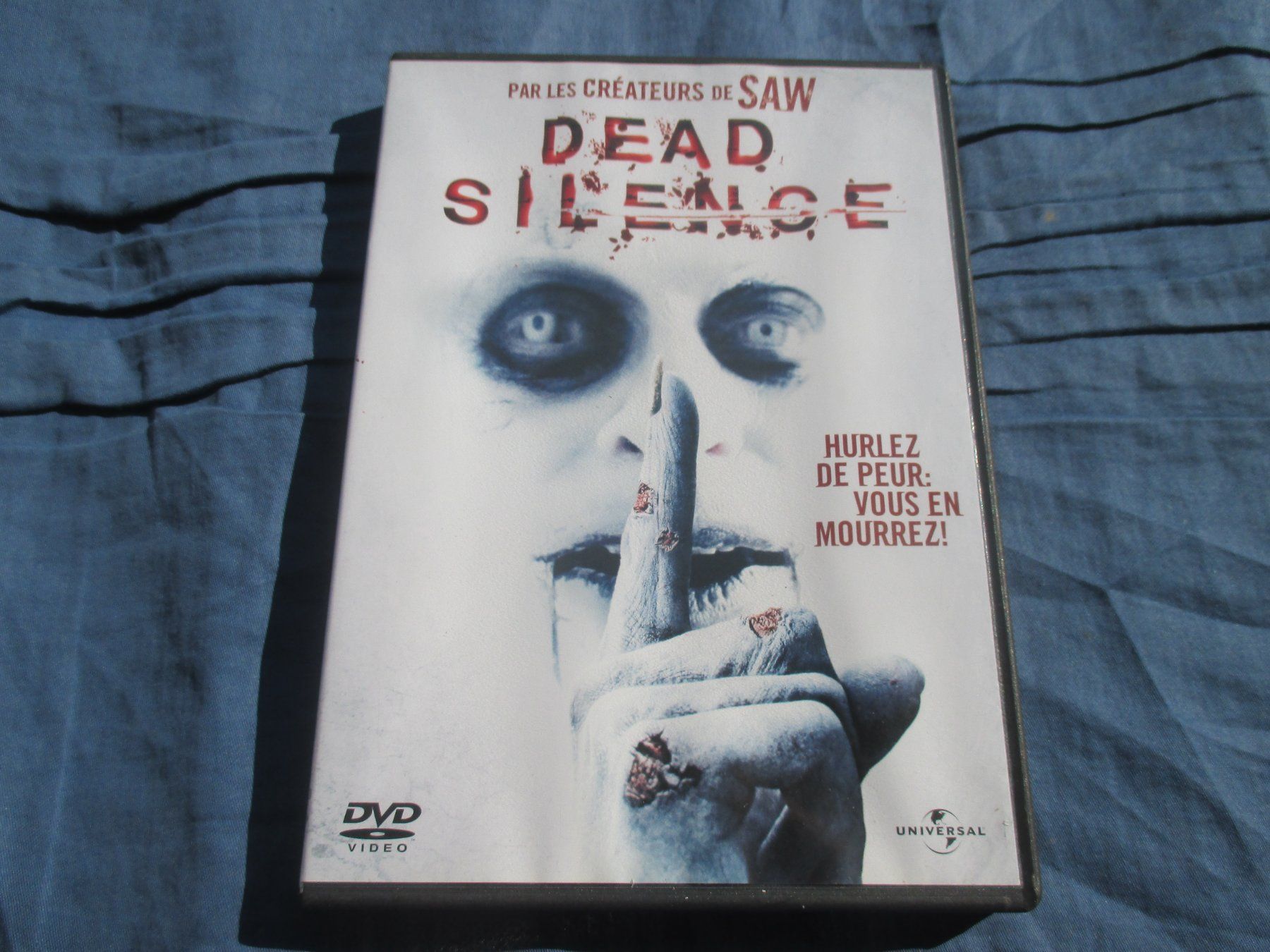 Tutti i DVDs: Dead Silence (par les créateurs de Saw) – Usato da Colombier NE venduto da Nevenma