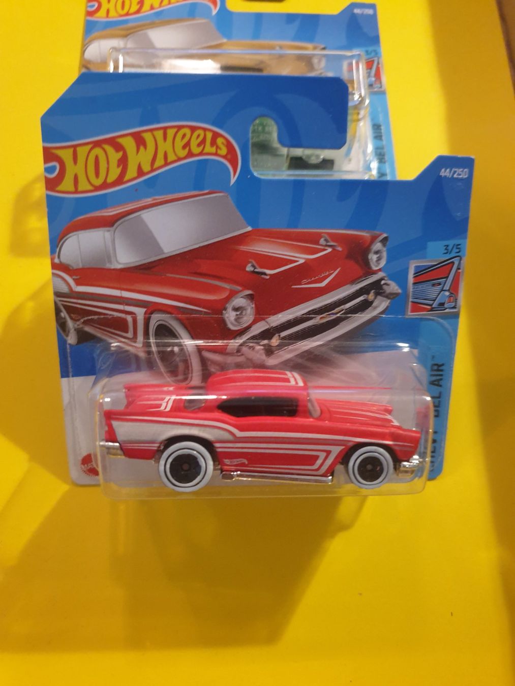 Hot Wheels Modellini d'auto: 3 x Hot Wheels '57 CHEVY – Nuovo e nell'imballaggio originale da Oftringen venduto da Rotor 4