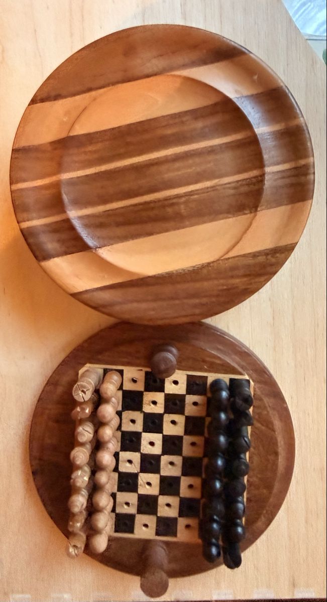 Giocattoli: Holz Schachspiel Brett reise klein – Usato da Dornach venduto da val_y2ws 2