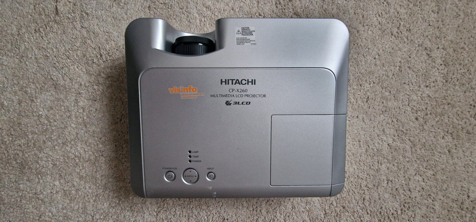 Hitachi Proiettori: Hitachi CP-X260 LCD Projector – Usato da Gerlafingen venduto da diotech