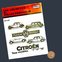 Archivheft „Traction Avant“ – Citroën 1934–1957 – Vers. 1987