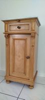 Nachttisch Holz mit Marmorplatte antik guter Zustand