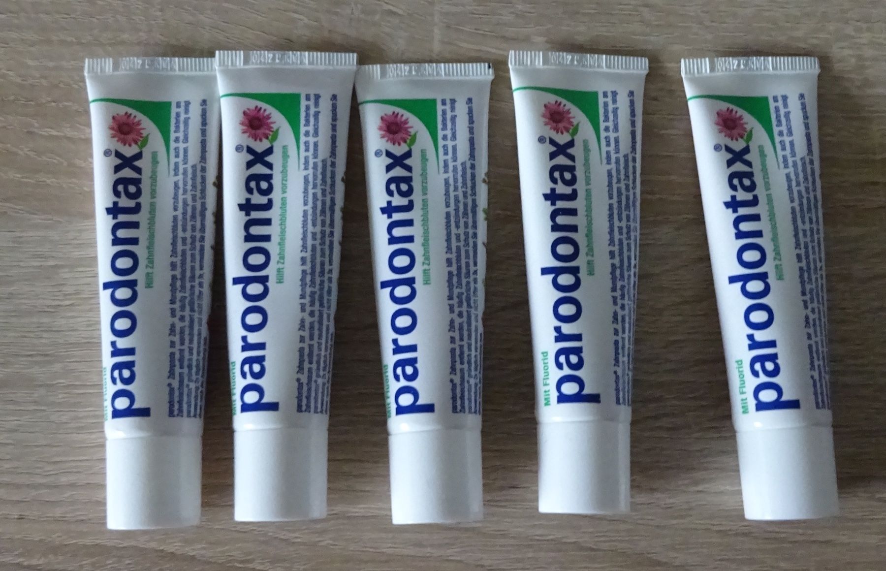 Zahnpflege: 5 x 20 ml parodontax Mit Fluorid – Neu und originalverpackt aus Wagenhausen von Kahlen