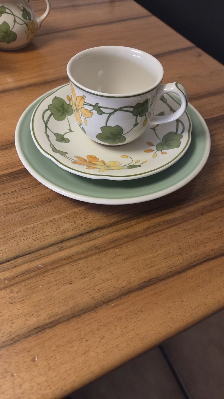 Geschirrsets: Villeroy Boch. Geranium – Gebraucht aus Sempach von Mieziim_11 2