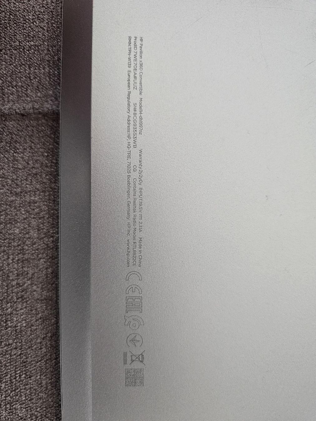 Portables: HP Pavilion x360 Convertible | Intel Core i7 – D'occasion à St.Gallen par mariaelena 4