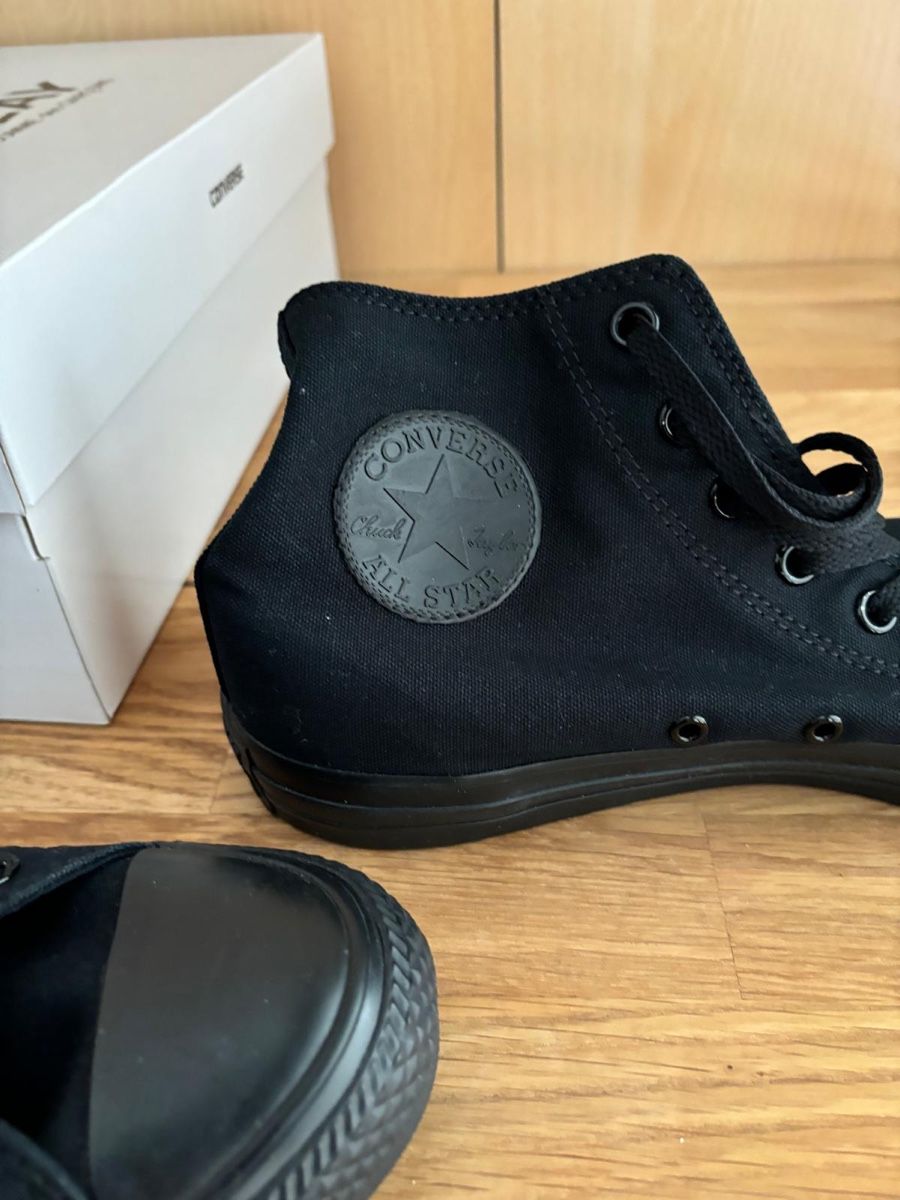 Converse Scarpe da uomo: All black converse chuck Taylor high – Nuovo (secondo la descrizione) da Ascona venduto da GioeleS 5