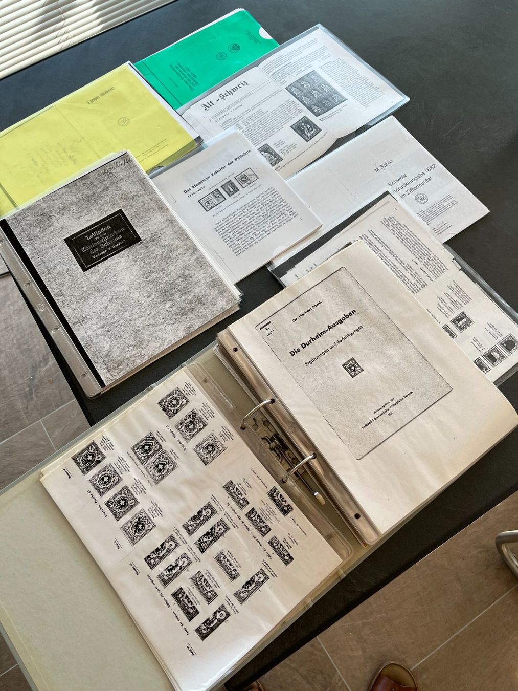 Alle Briefmarken: Sammlung Schweizer Briefmarken- ALT-CH Literatur – Gebraucht aus Mumpf von dadaboygugulini 1