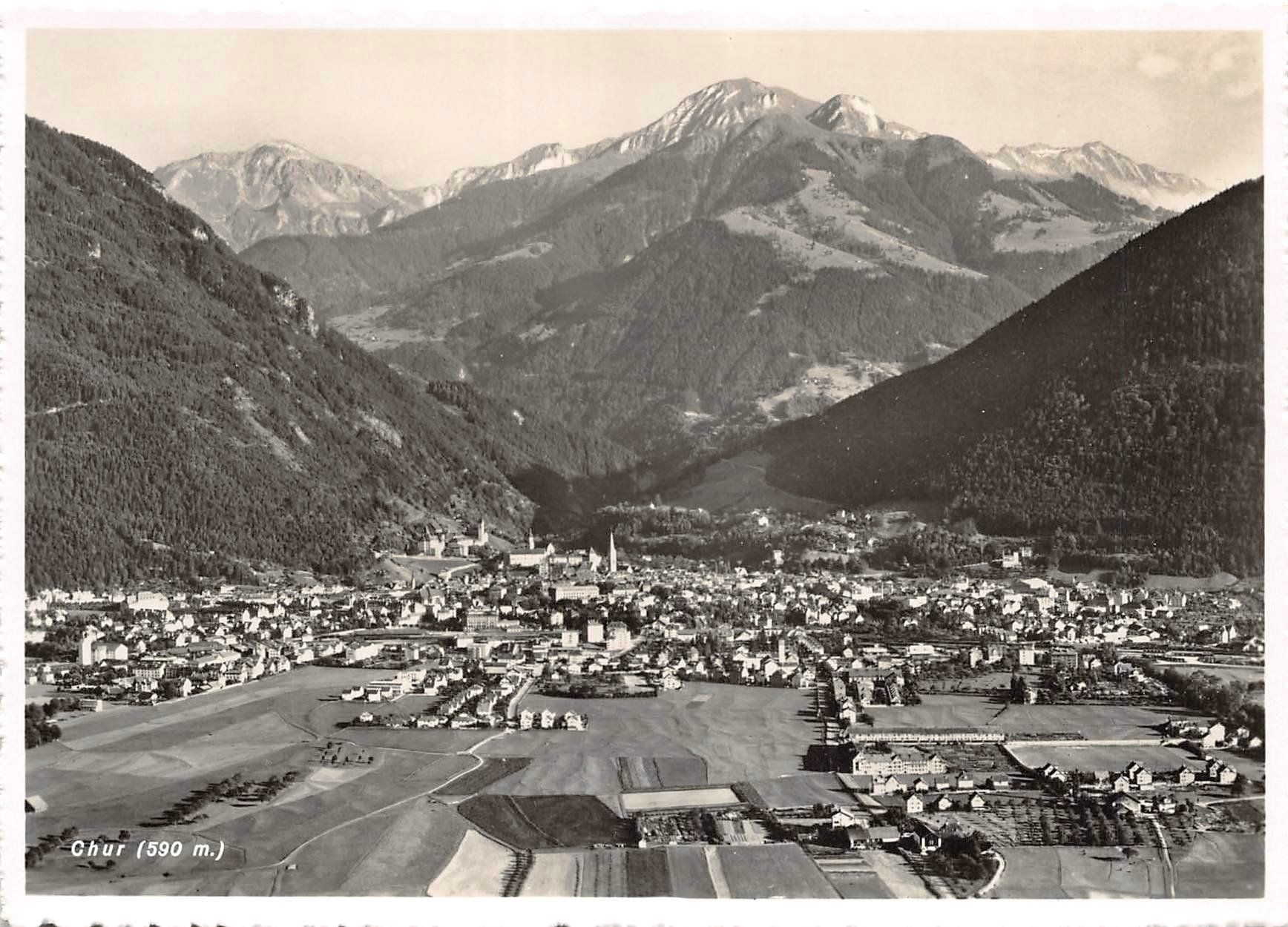 Cartoline postali: 2 x Chur – Usato da Ottikon b.Kemptth. venduto da Neptun1974