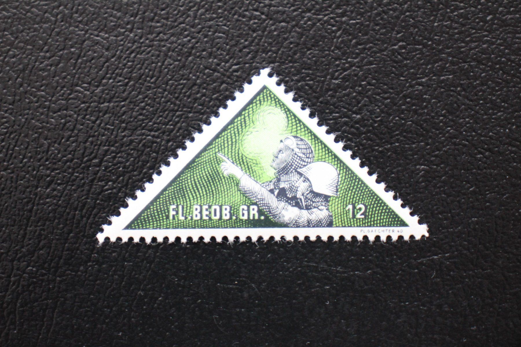Alle Briefmarken: FL. BEOB. GR. 12  Soldatenmarke – Gebraucht aus Wiedlisbach von Hrudolfo