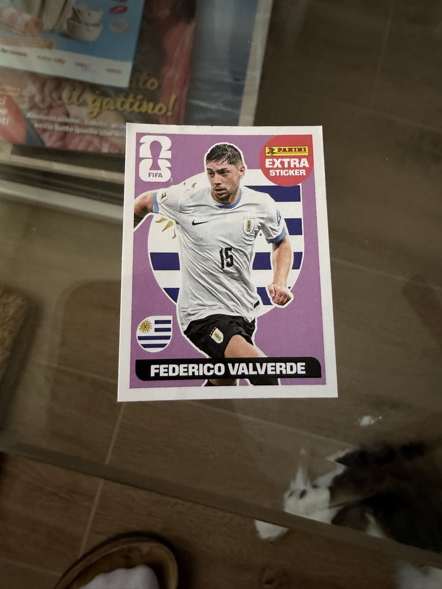 Panini Cartes à collectionner: Extra sticker panini Federico Valverde – Neuf (Voir description) à Pregassona par JJones79
