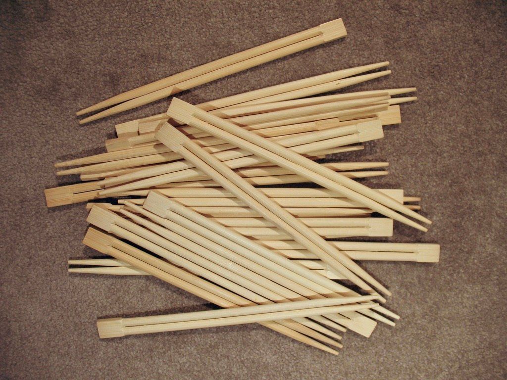 Bestecksets: Bambus Einweg Ess-Stäbchen Chop Sticks stabil nachhaltig – Neu (gemäss Beschreibung) aus Wil ZH von Arbolero 5