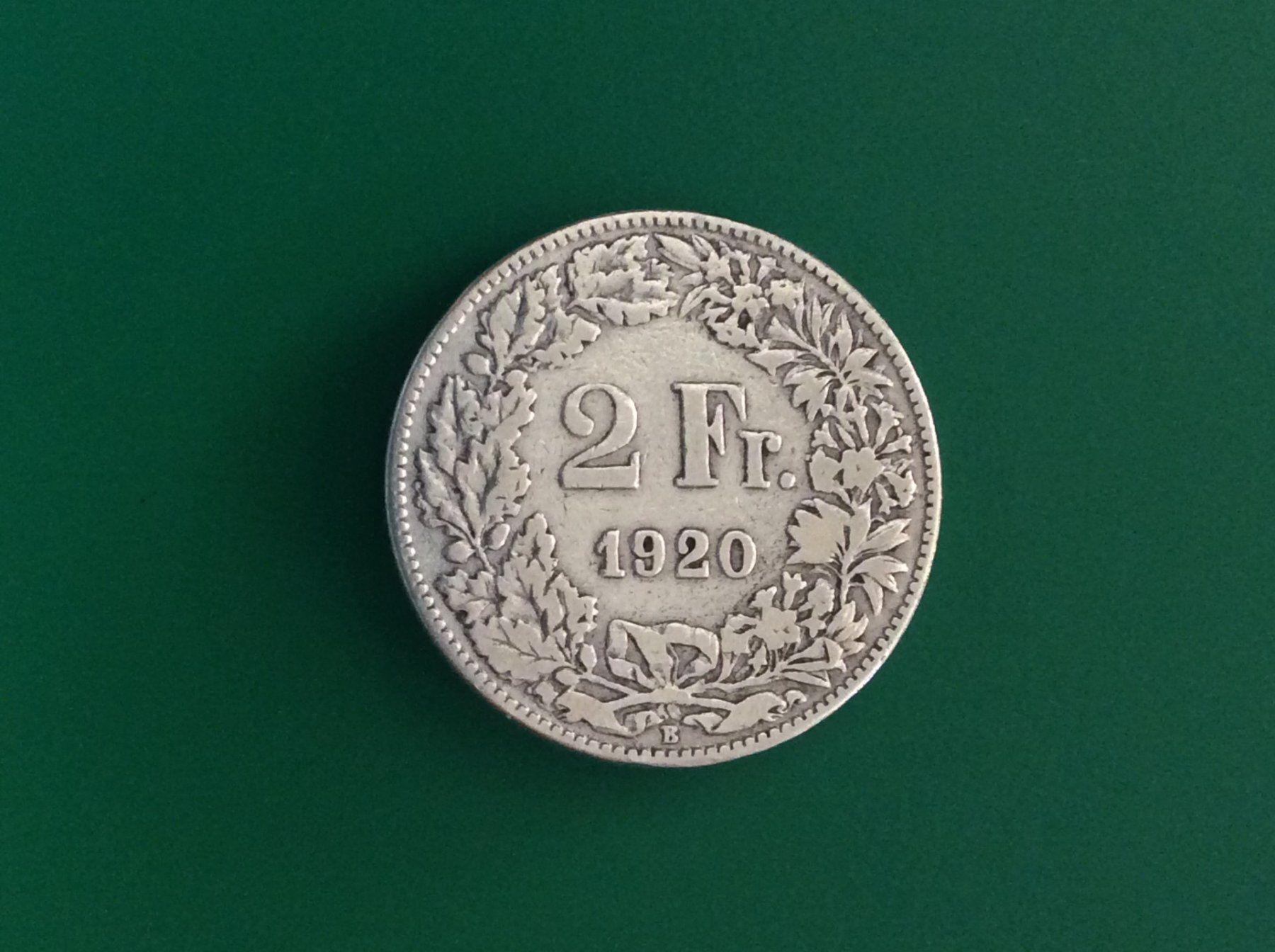 Tutti le monete: 2 francs  1920 Jolie – Usato da Genève venduto da pie_fh2d