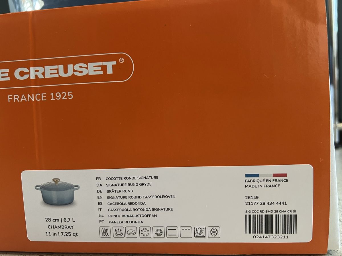 Le Creuset Casseroles: Le creuset Chambray 28cm – Neuf (Voir description) à Dietikon par k.mirella 3