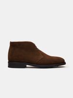 Herren Chukka Boots braun Wildleder Grösse 44