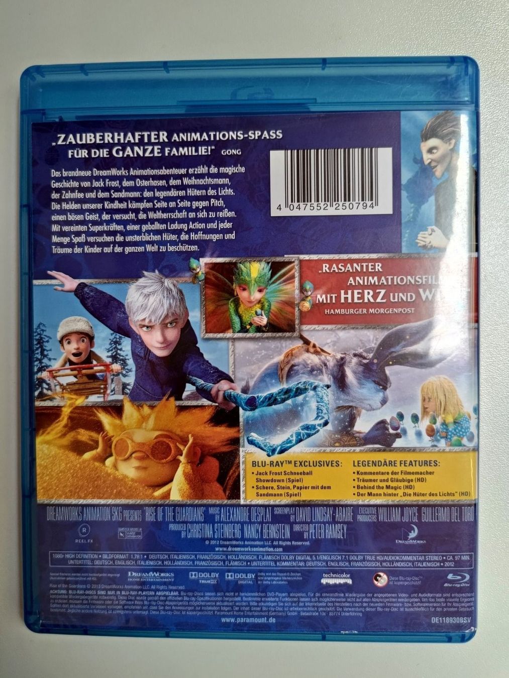 Tutti i DVDs: Die Hüter des Lichts – Usato da Liestal venduto da Kratzilla 2