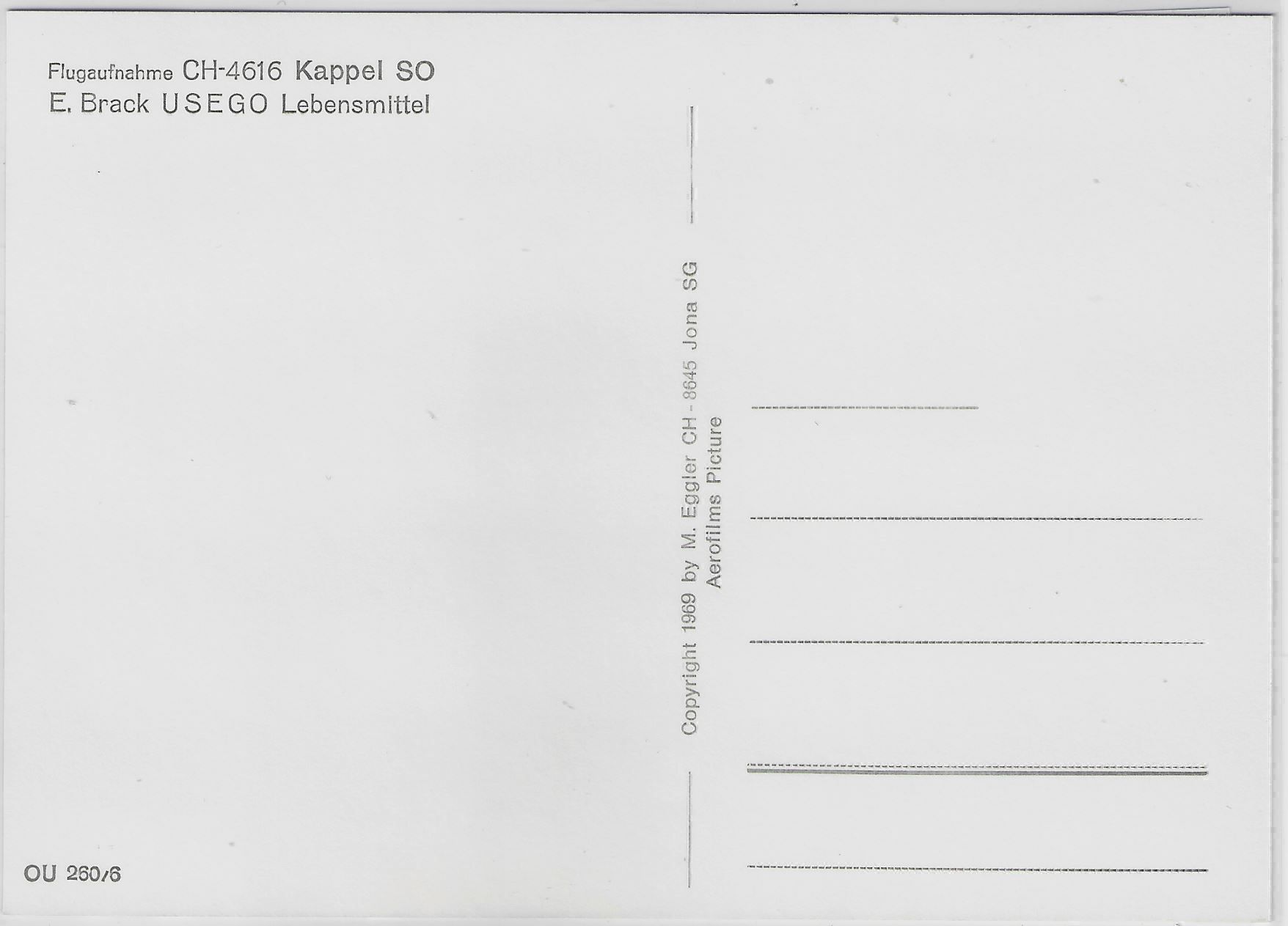 Cartoline postali: Flugaufnahme Kappel SO – Antico da Ettingen venduto da Kartenplanet 1