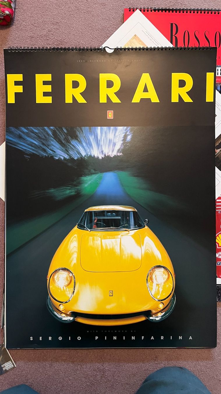 Ferrari Calendari: 1995 Edition Raupp Ferrari Kalender – Usato da Niederbipp venduto da Wcobra