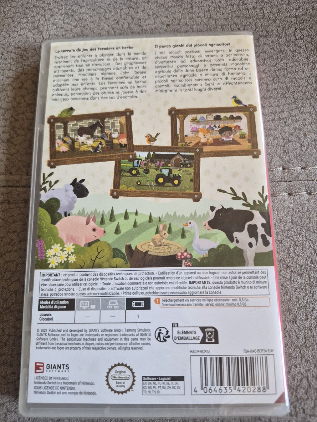 Nintendo Jeux: Farming Simulator Kids Nintendo Switch Spiel Neu – Neuf avec emballage d'origine à Oberegg par kev_58s7 1