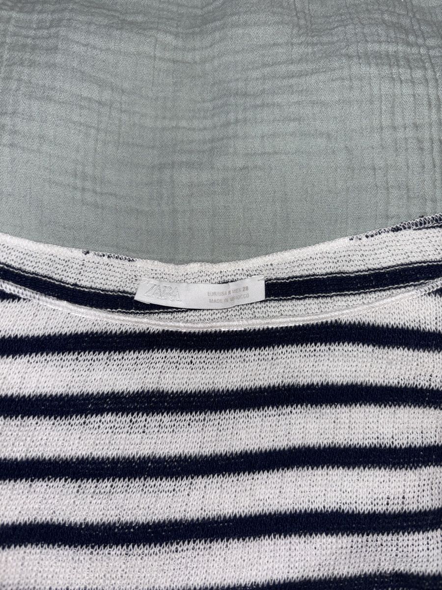 Zara Pullover & Sweatshirts: Dünner Pulli von Zara, gestreift, Gr. M – Neu (gemäss Beschreibung) aus Seuzach von len_6mrv 1