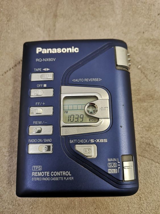 Walkman CassetteRadio Panasonic RQNX60V Kaufen auf Ricardo