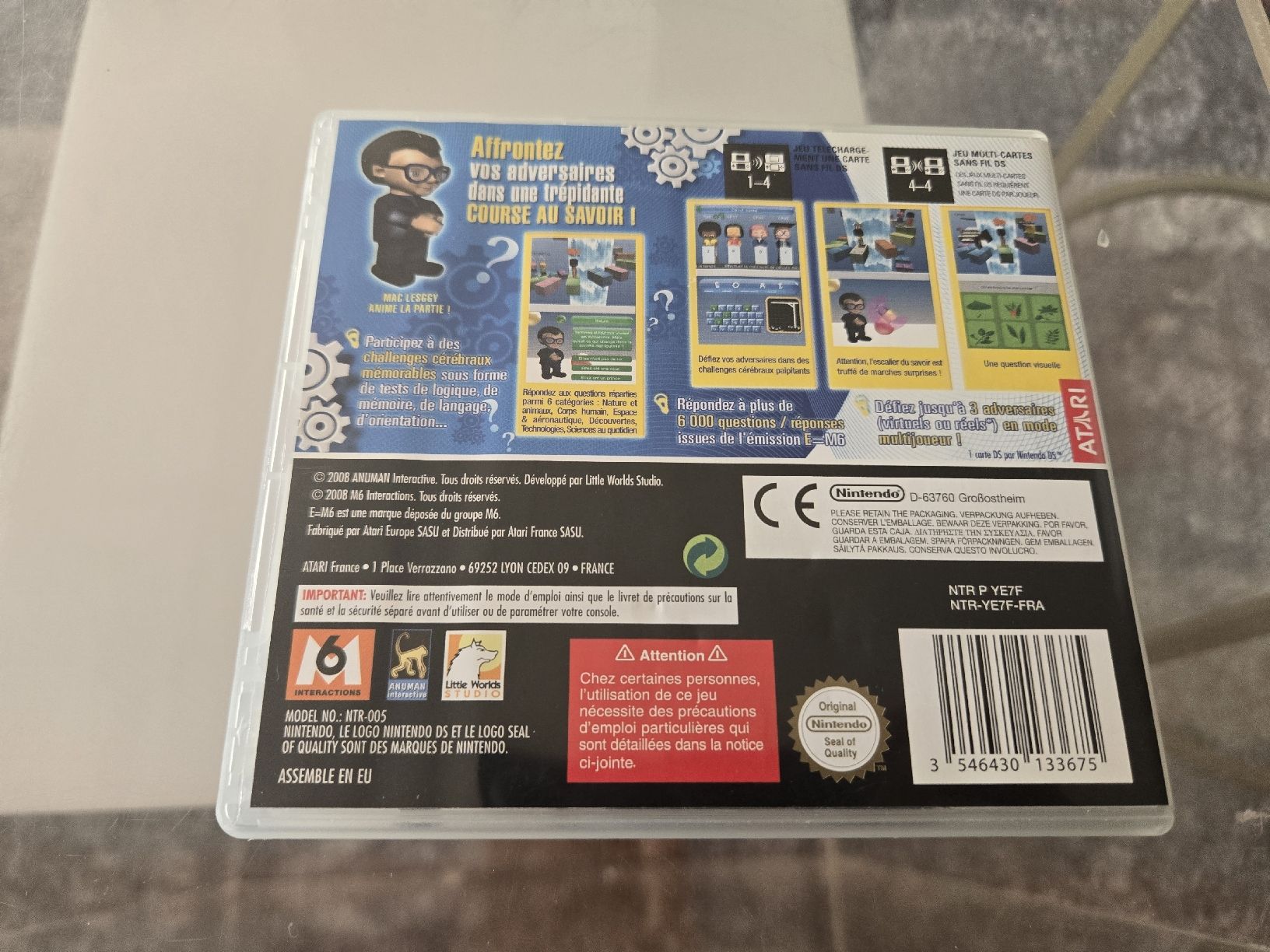 Giochi: e = m6 Défi cérébral Nintendo DS – Usato da Bussigny venduto da Kfdlt 1