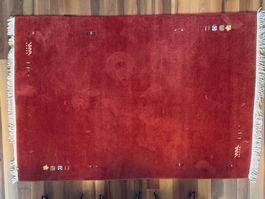 hochwertiger handgeknüpfter Gabbeh-Teppich