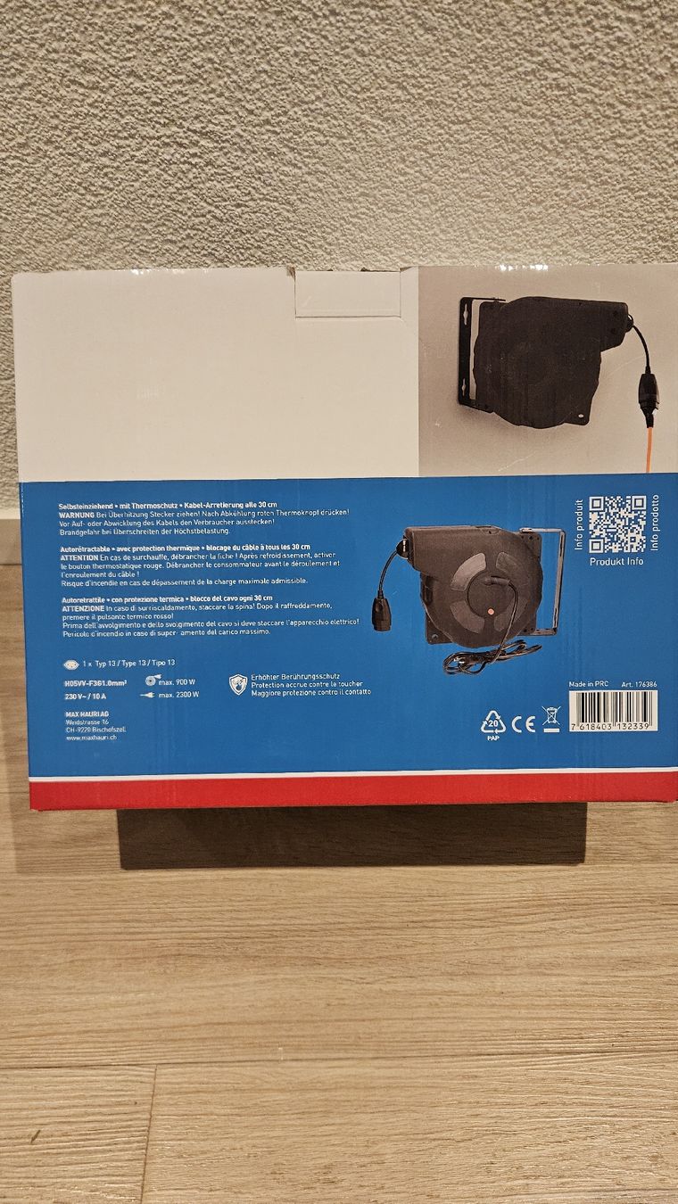 Kabel: Automatische Kabelrolle – Neu und originalverpackt aus Sulz AG von ramonski28 1