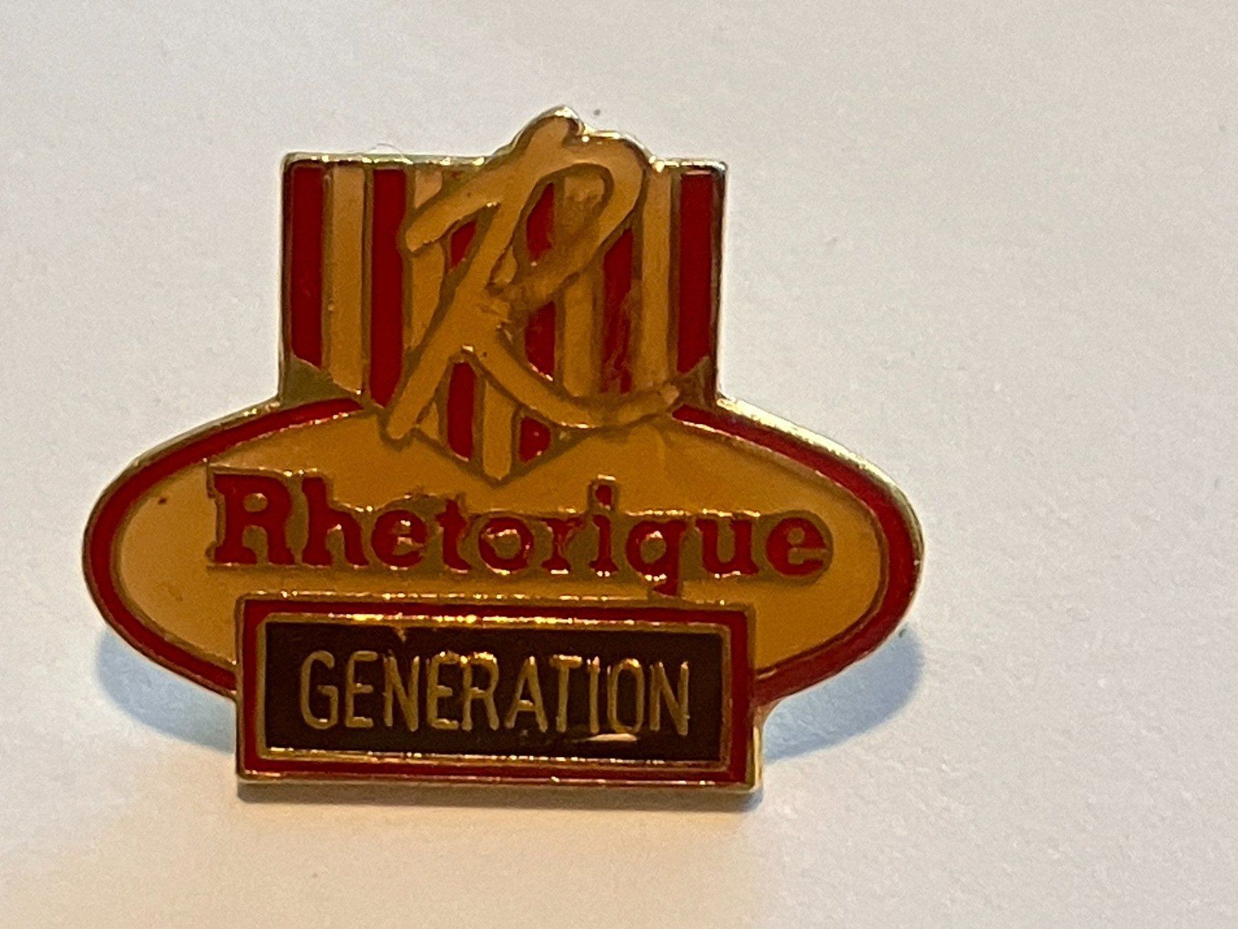 Plaquettes & Badges: 1 Pin Rhetorique Generation – D'occasion à Basel par djwwpp