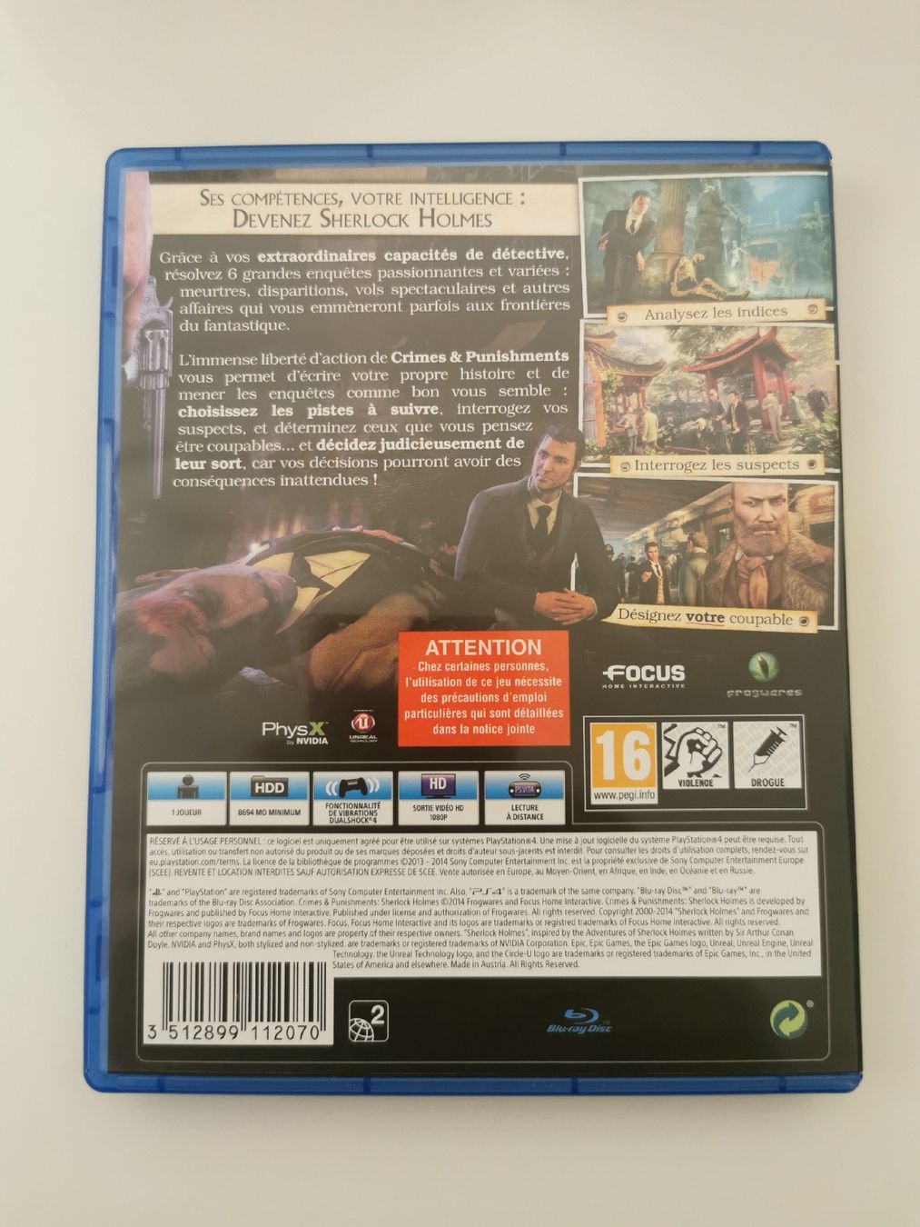 Sony Spiele: Sherlock Holmes  – Gebraucht aus seigneux von Boyo12 1