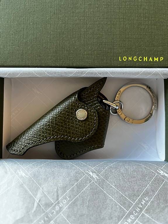 Longchamp Portachiavi: Porte-clefs en cuir Longchamp – Nuovo e nell'imballaggio originale da Lausanne venduto da inesacl