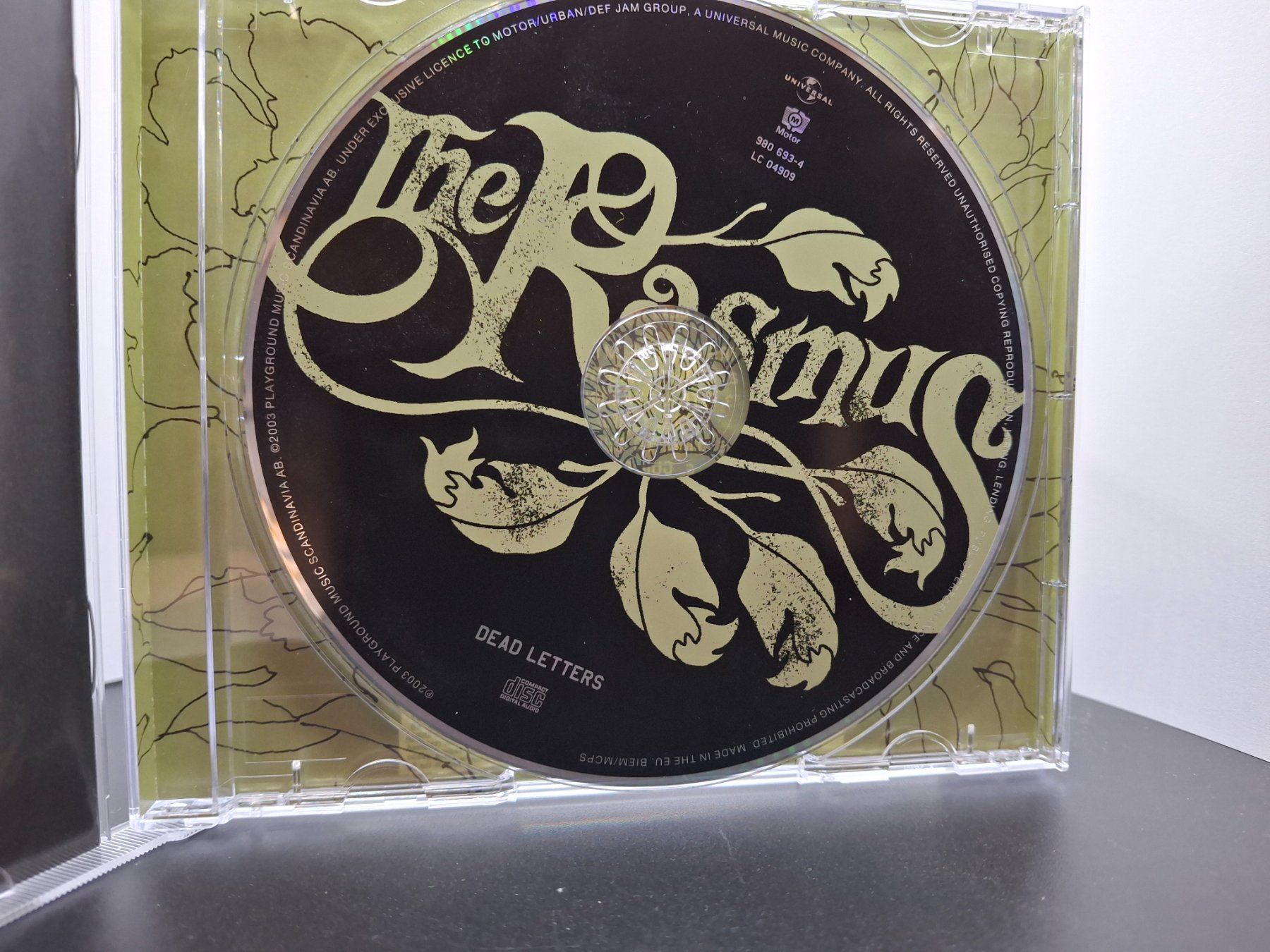 CD: The Rasmus – Dead Letters – Usato da St.Gallen venduto da jalamusic 2