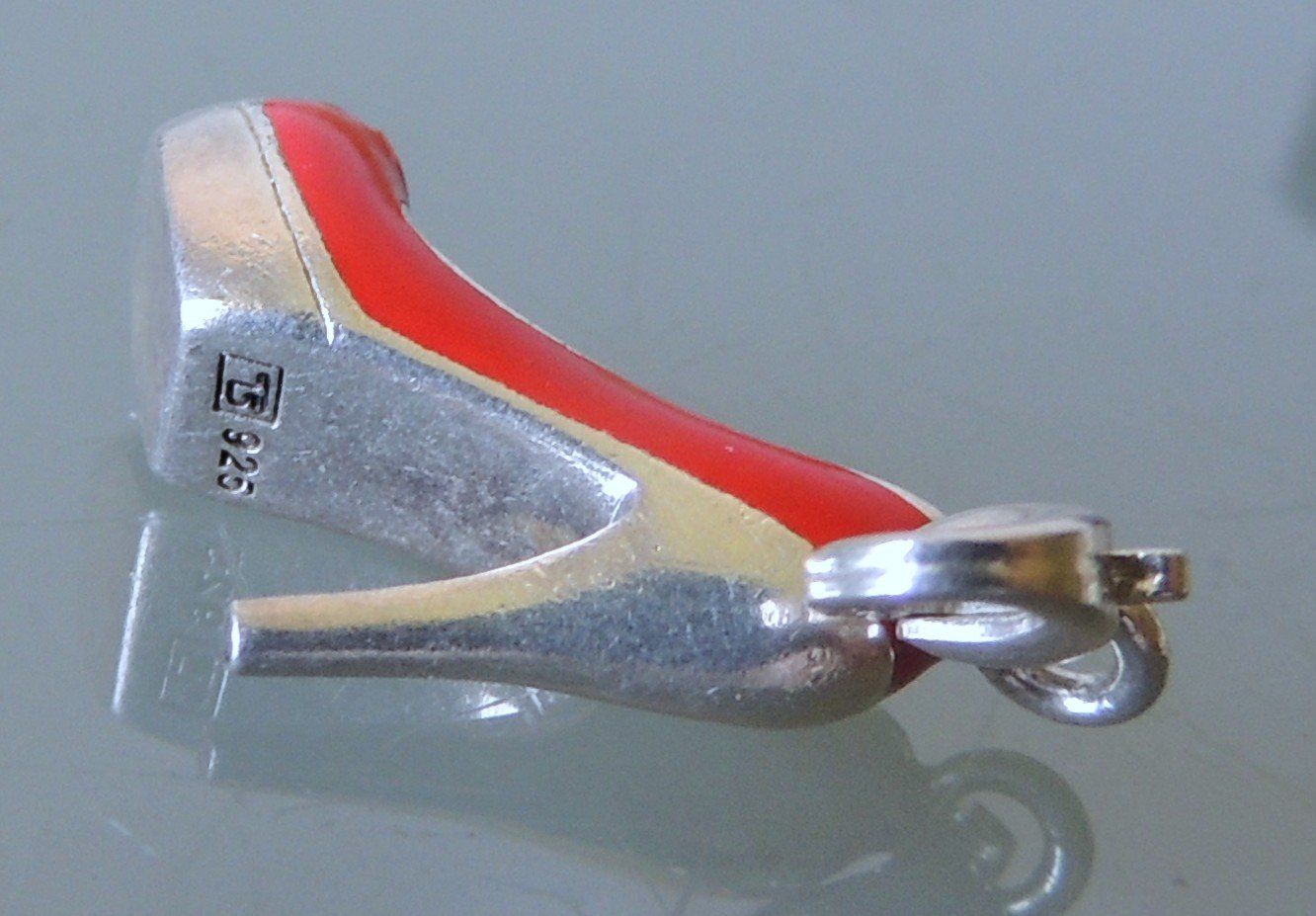 Thomas Sabo Ciondoli: THOMAS SABO Silber 925 high heel charm Anhänger – Usato da Waldenburg venduto da schaller707 3