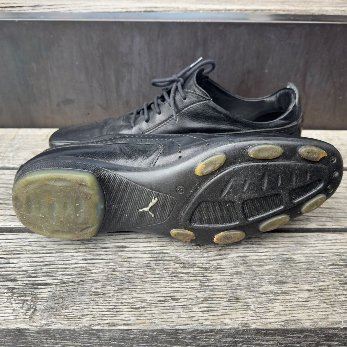 Puma 96 Hours Neil Barrett EU43 Schwarz Leder (D